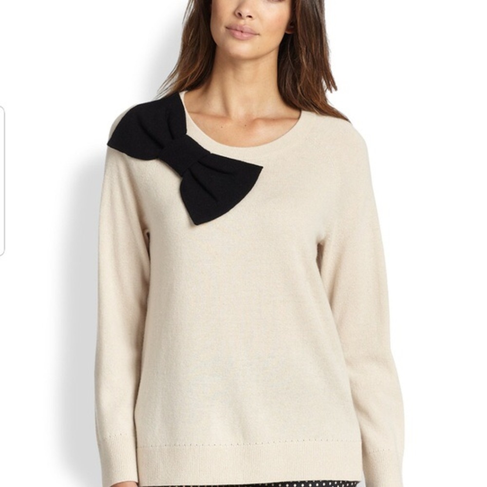 Kate Spade 100% Cotton Bow Sweatshirt
